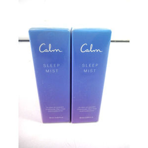 2 Calm SLEEP MIST Pillow Spray Lavender Chamomile Clary Sage Frankincense 28ml